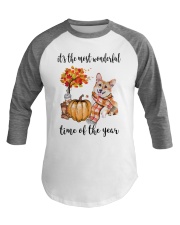 The Most Wonderful Time - Corgi Baseball Tee thumbnail