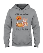 The Most Wonderful Time - Corgi Hooded Sweatshirt thumbnail