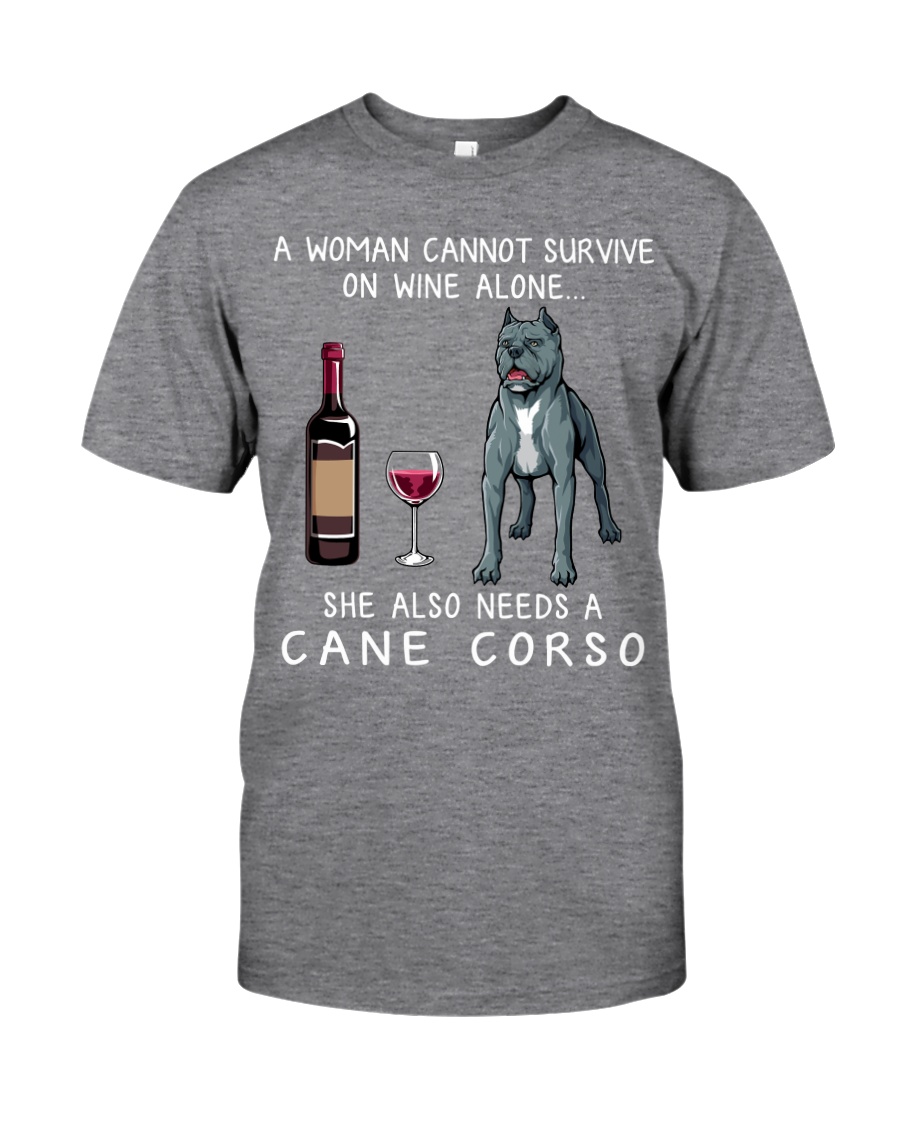 Wine and Cane Corso Classic T-Shirt