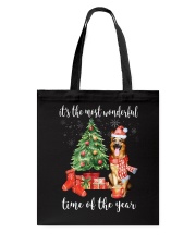 The Most Wonderful Xmas - German Shepherd Tote Bag thumbnail