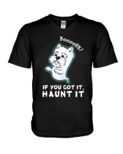 Westie - Boooork 2 V-Neck T-Shirt thumbnail