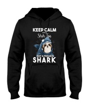 It's A Shih Tzu Not A Freakin Shark Hooded Sweatshirt thumbnail