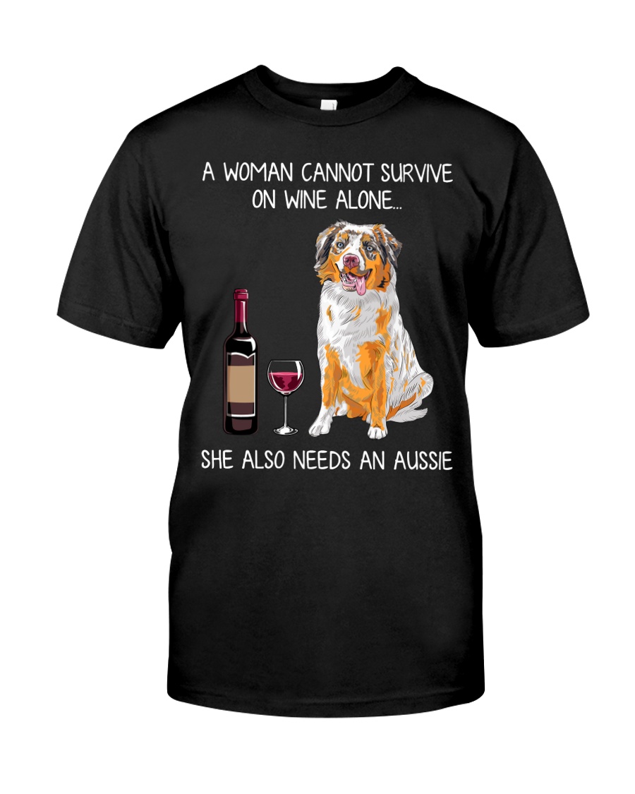 Wine and Aussie Classic T-Shirt