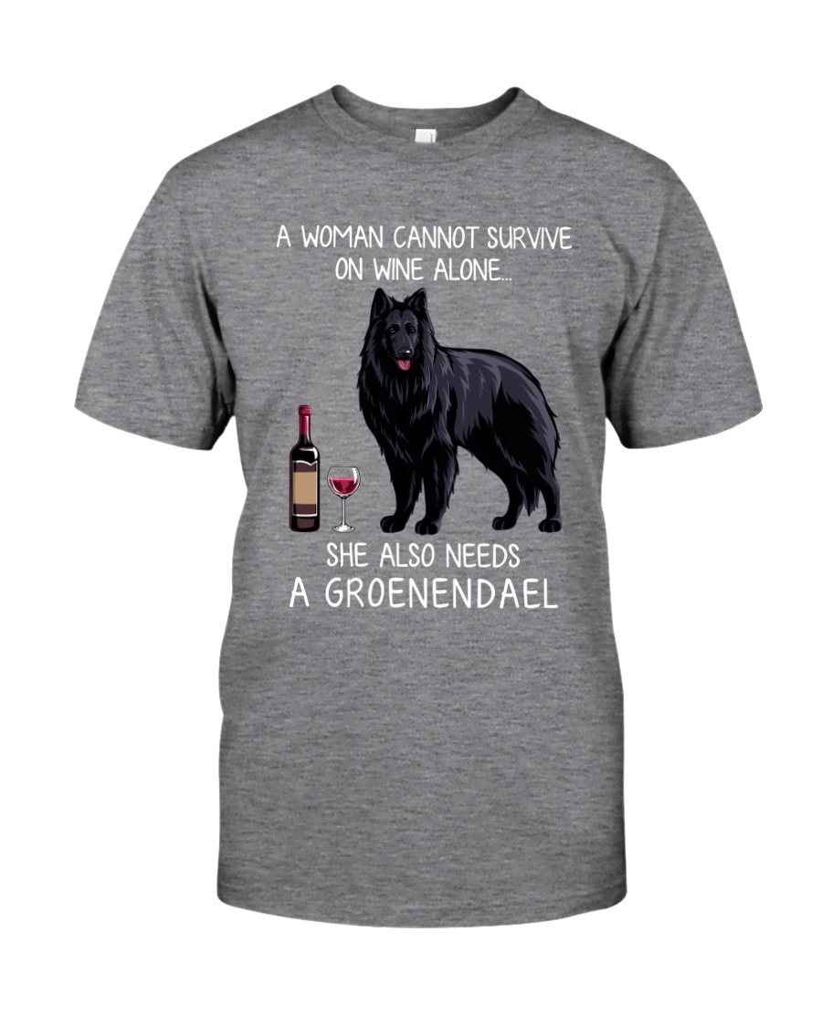 Wine and Groenendael Classic T-Shirt