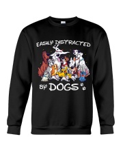 Distracted by Dogs Crewneck Sweatshirt thumbnail