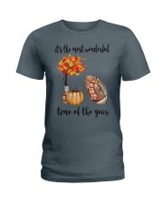 The Most Wonderful Time - American Football Ladies T-Shirt thumbnail