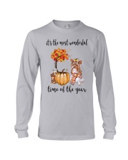 The Most Wonderful Time - Yorkie Long Sleeve Tee thumbnail