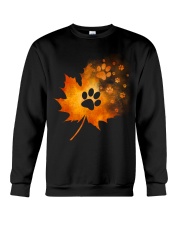 Paw Autumn Leaf Crewneck Sweatshirt thumbnail