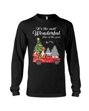 Wonderful Christmas with Truck - Beagle Long Sleeve Tee thumbnail