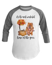 The Most Wonderful Time - Chow Chow Baseball Tee thumbnail