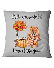 The Most Wonderful Time - Chow Chow Square Pillowcase thumbnail