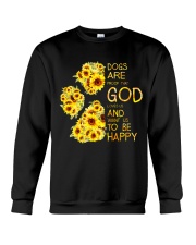 God Loves Us and Want Us To Be Happy 2 Crewneck Sweatshirt thumbnail