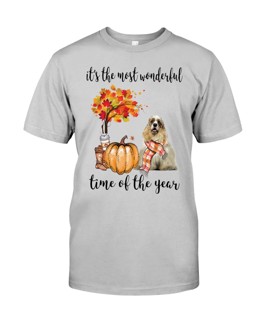 The Most Wonderful Time - American Cocker Spaniel Classic T-Shirt