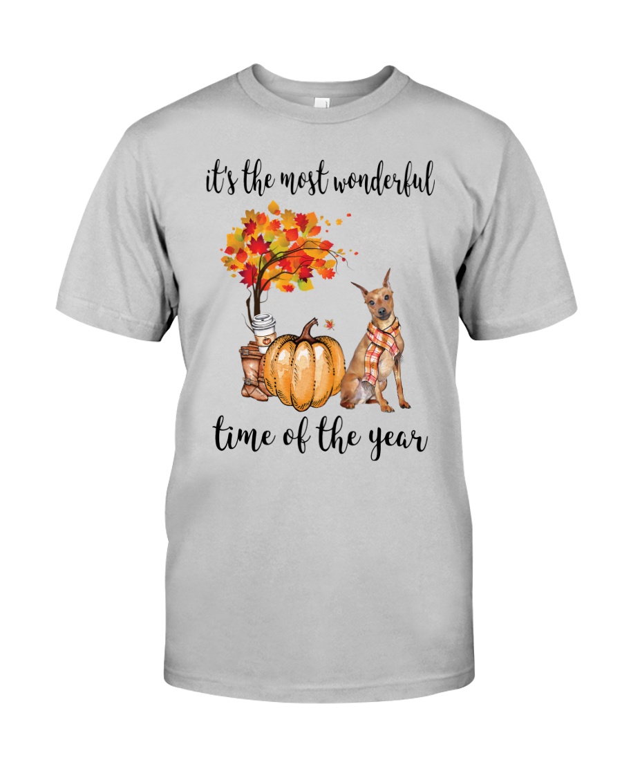 The Most Wonderful Time - Miniature Pinscher Classic T-Shirt
