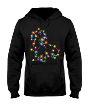Christmas Light Dachshund Hooded Sweatshirt thumbnail