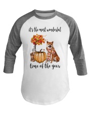 The Most Wonderful Time - Shiba Inu Baseball Tee thumbnail