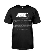 Laborer Classic T-Shirt front