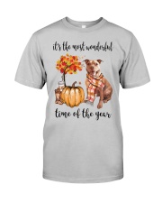The Most Wonderful Time - Pit Bull Classic T-Shirt front