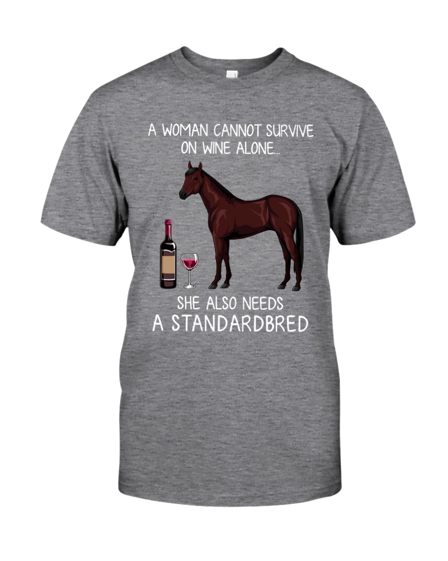 Wine and Standardbred Classic T-Shirt