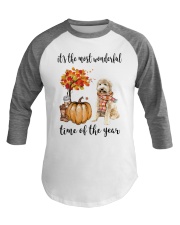 The Most Wonderful Time - Goldendoodle Baseball Tee thumbnail