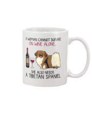 Wine and Tibetan Spaniel 2 Mug thumbnail