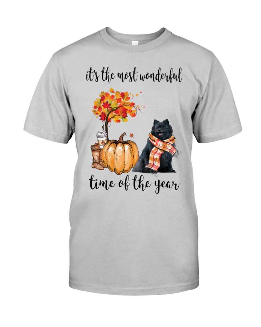 The Most Wonderful Time - Black Pomeranian Classic T-Shirt