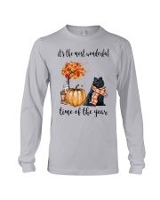 The Most Wonderful Time - Black Pomeranian Long Sleeve Tee thumbnail