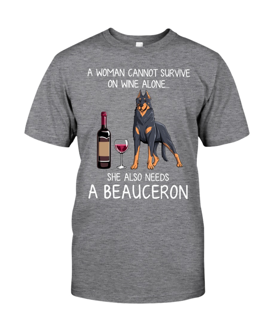 Wine and Beauceron Classic T-Shirt