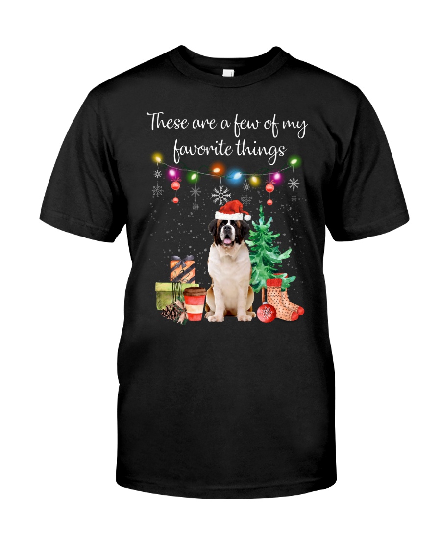 A Few of My Favorite Things - Saint Bernard Classic T-Shirt