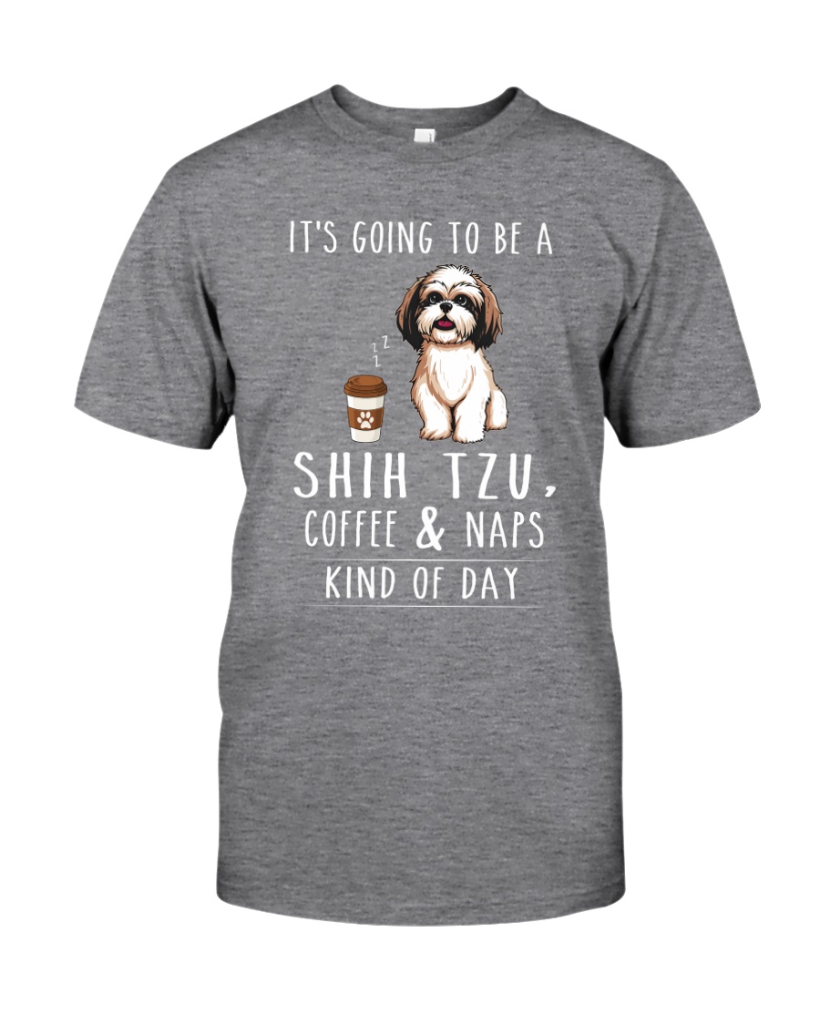 Shih Tzu Coffee and Naps Classic T-Shirt