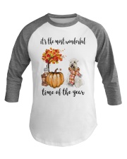 The Most Wonderful Time - Wheaten Terrier Baseball Tee thumbnail