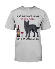 Wine and Mudi 2 Classic T-Shirt front