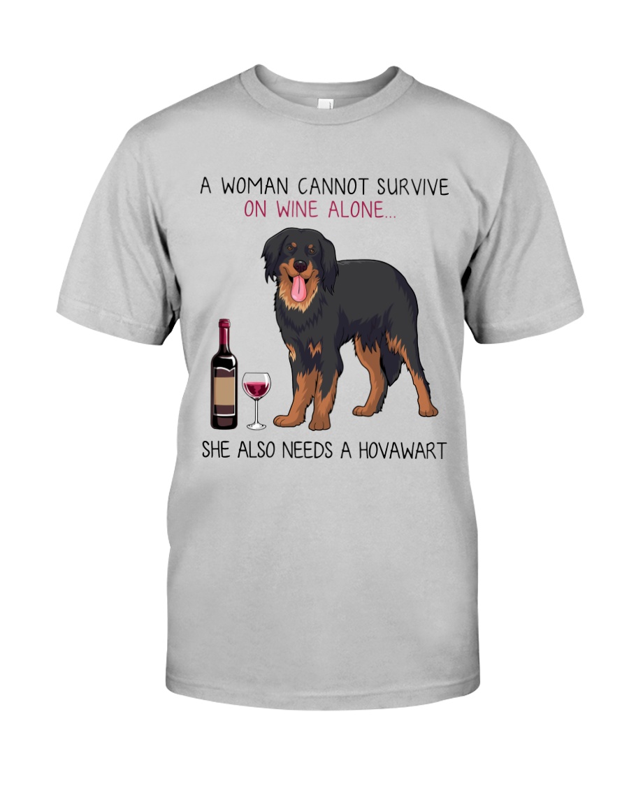 Wine and Hovawart 2 Classic T-Shirt