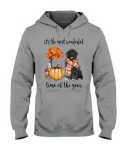 The Most Wonderful Time - Black Newfoundland Hooded Sweatshirt thumbnail