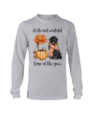 The Most Wonderful Time - Black Newfoundland Long Sleeve Tee thumbnail