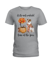 The Most Wonderful Time - American Bulldog Ladies T-Shirt thumbnail