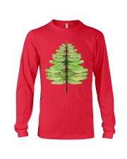 Dragonfly Christmas Tree Long Sleeve Tee front
