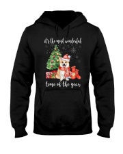 The Most Wonderful Xmas - Corgi Hooded Sweatshirt thumbnail