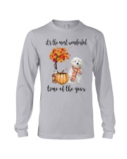 The Most Wonderful Time - Maltipoo Long Sleeve Tee thumbnail