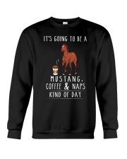 Mustang Coffee and Naps Crewneck Sweatshirt thumbnail