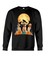 Howloween Golden Retriever Crewneck Sweatshirt thumbnail