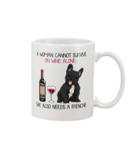 Wine and Frenchie 4 Mug thumbnail