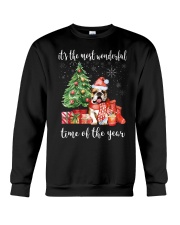 The Most Wonderful Xmas - Bulldog Crewneck Sweatshirt thumbnail