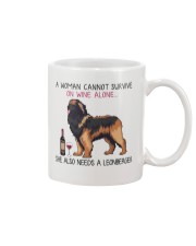 Wine and Leonberger 2 Mug thumbnail
