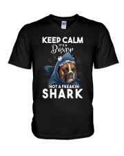It's A Boxer Not A Freakin Shark V-Neck T-Shirt thumbnail