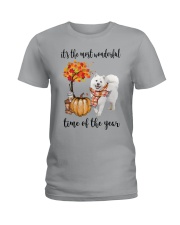 The Most Wonderful Time - Samoyed Ladies T-Shirt thumbnail