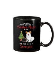Christmas Movies and Samoyed Mug thumbnail