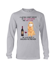Cannot Survive Alone - Golden Retriever Long Sleeve Tee thumbnail