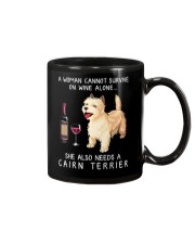 Wine and Cairn Terrier Mug thumbnail