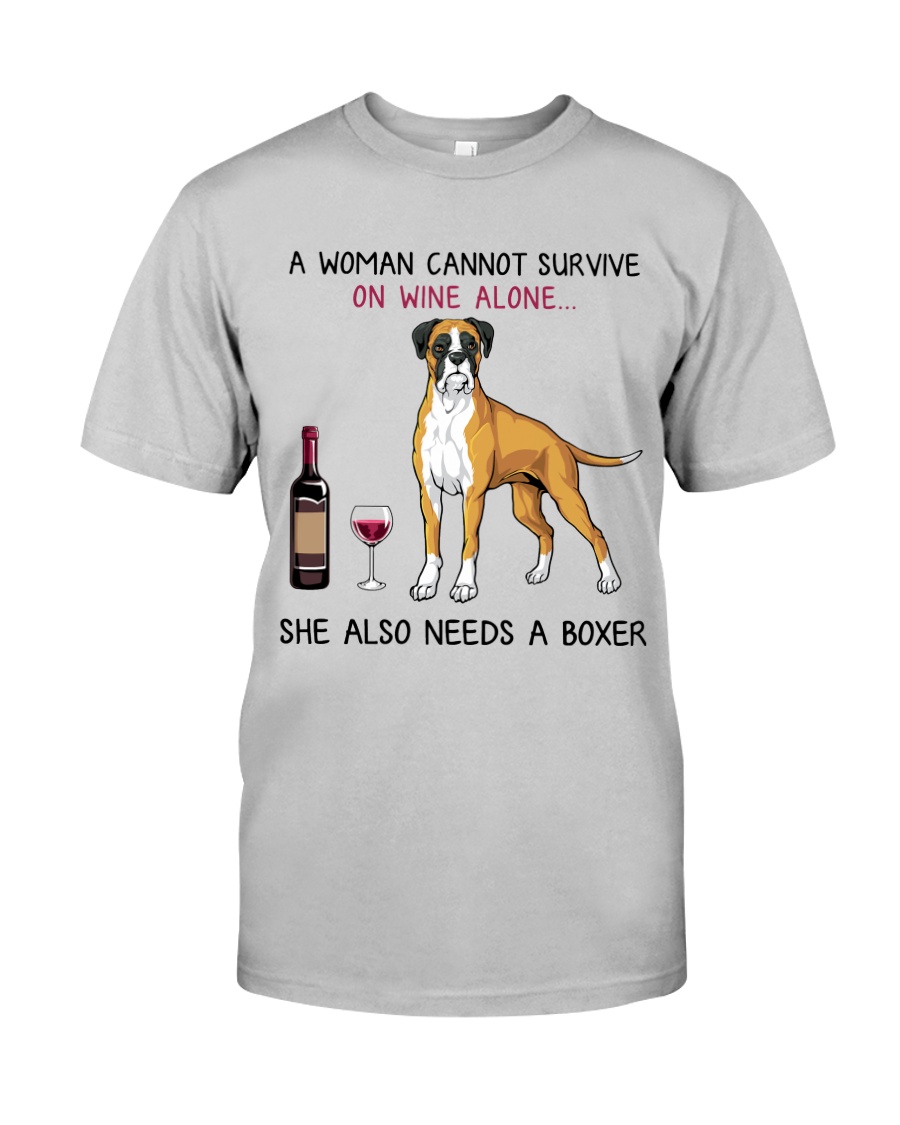 Wine and Boxer 4 Classic T-Shirt